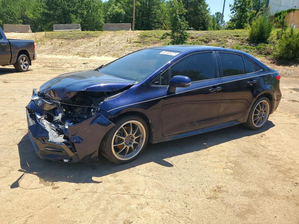 54644046 :رقم المزاد ، JTDS4MCE9NJ087023 vin ، 2022 Toyota Corolla مزاد بيع