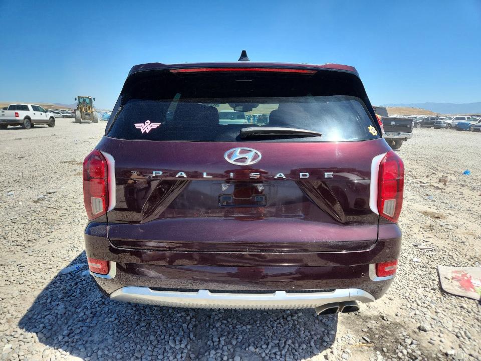55378996 :رقم المزاد ، KM8R74HE8NU355391 vin ، 2022 Hyundai Palisade مزاد بيع