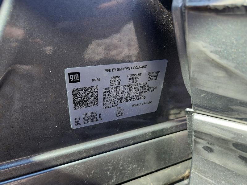 2024 Buick Envista მანქანა იყიდება აუქციონზე, vin: KL47LCE23RB222495, აუქციონის ნომერი: 56457926