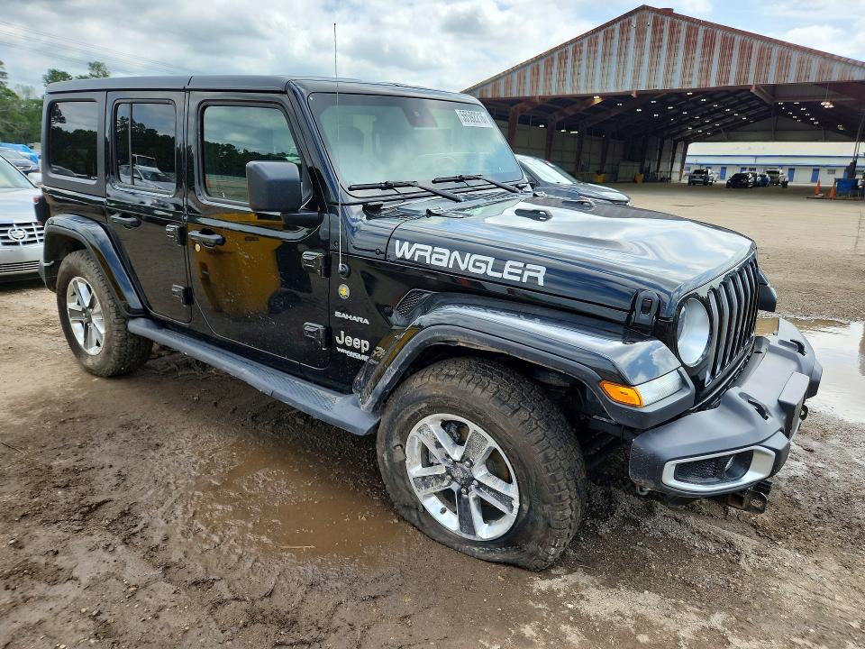 55592216 :رقم المزاد ، 1C4HJXEG7LW296294 vin ، 2020 Jeep Wrangler Unlimited مزاد بيع