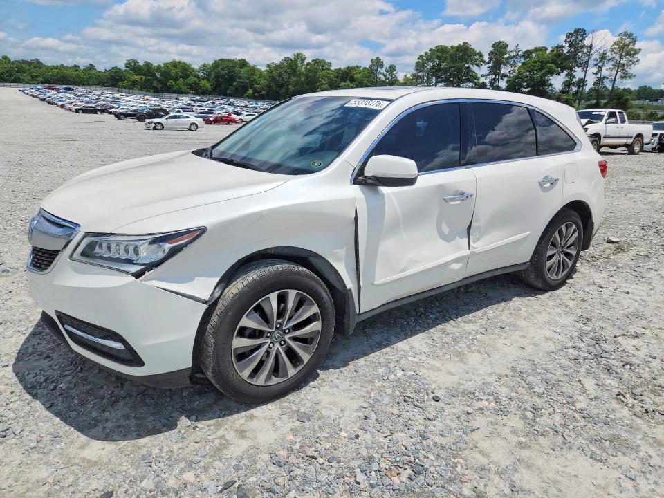 Auction sale of the 2014 Acura Mdx, vin: 5FRYD3H66EB001131, lot number: 55318176
