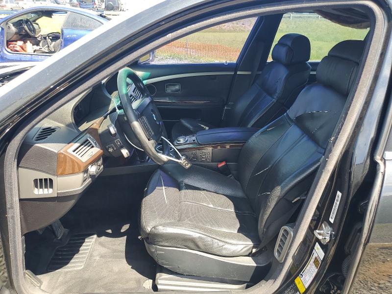 2006 Bmw 750 მანქანა იყიდება აუქციონზე, vin: WBAHN83536DT62817, აუქციონის ნომერი: 56128286