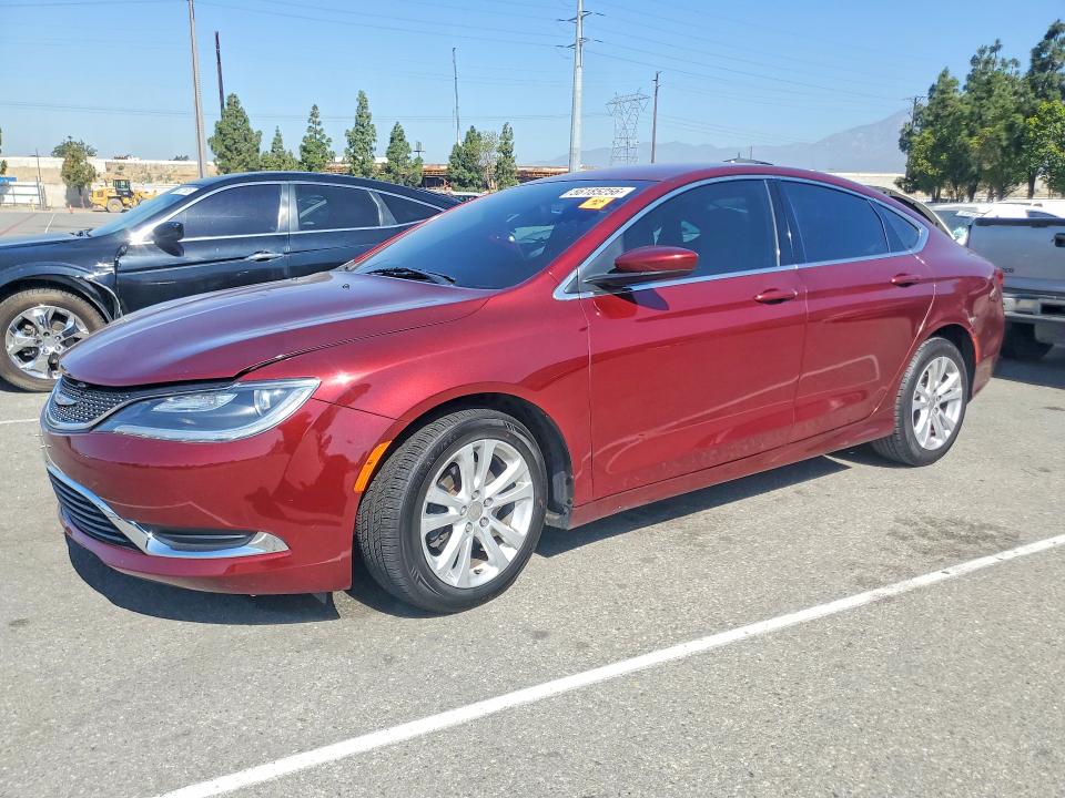 Auction sale of the 2015 Chrysler 200, vin: 1C3CCCAB5FN542684, lot number: 56185256