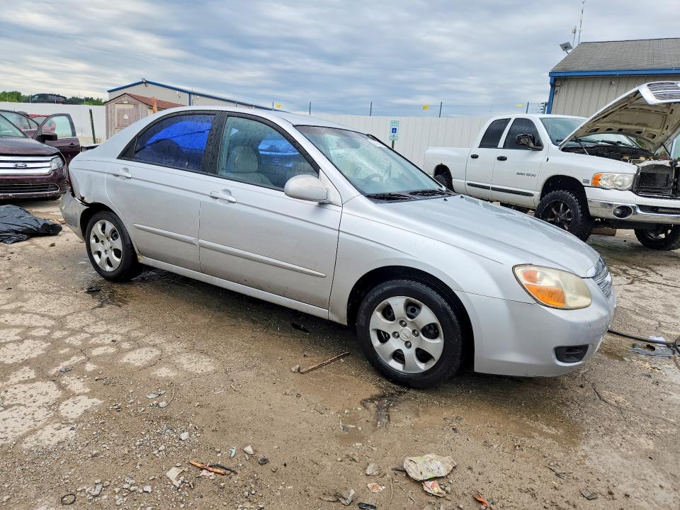 2007 Kia Spectra მანქანა იყიდება აუქციონზე, vin: KNAFE121075386288, აუქციონის ნომერი: 57527726