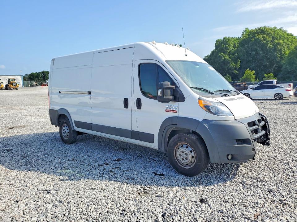 59064806 :رقم المزاد ، 3C6TRVDG9JE131130 vin ، 2018 Ram Promaster 2500 مزاد بيع