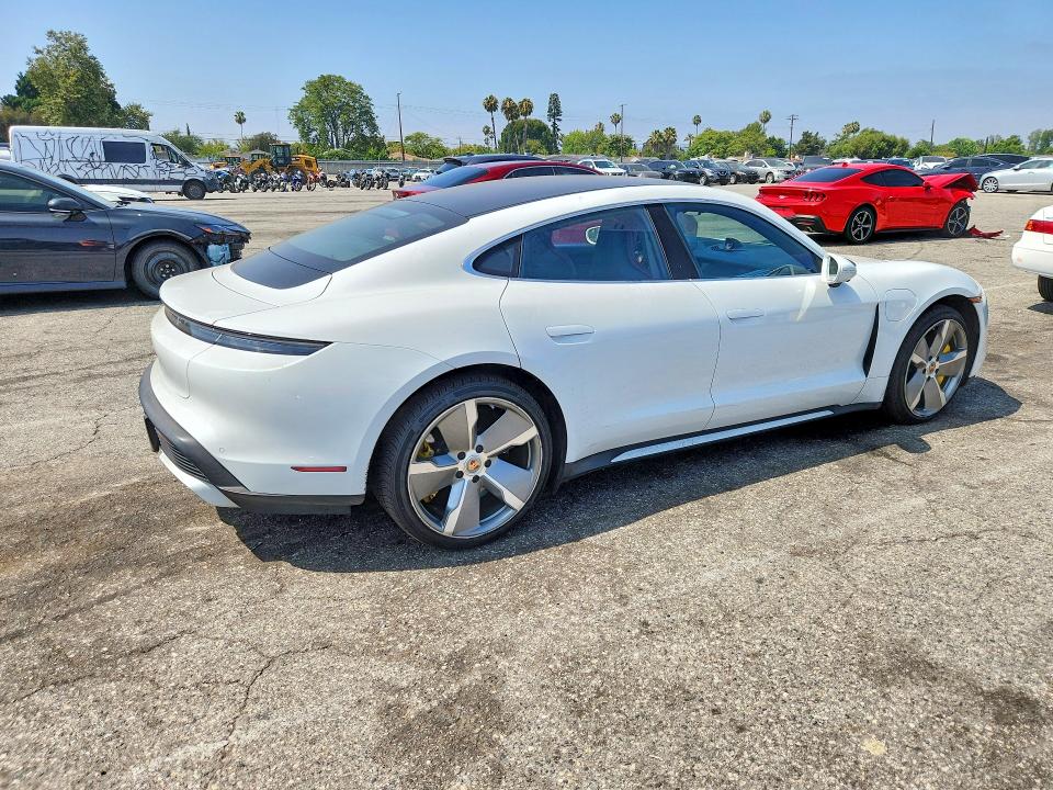 2021 Porsche Taycan მანქანა იყიდება აუქციონზე, vin: WP0AC2Y15MSA63502, აუქციონის ნომერი: 55358726