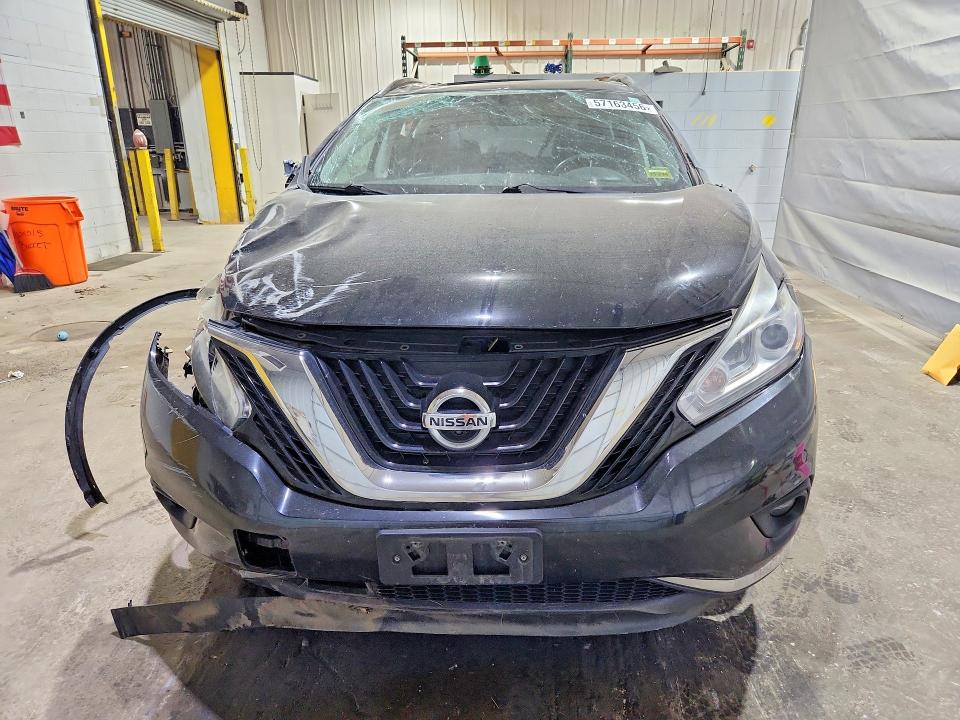 57163456 :رقم المزاد ، 5N1AZ2MH6HN183677 vin ، 2017 Nissan Murano مزاد بيع