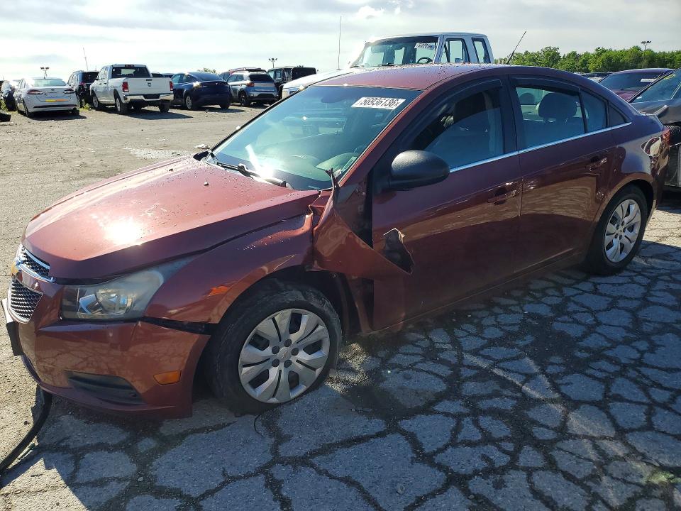 56936136 :رقم المزاد ، 1G1PC5SH1C7185105 vin ، 2012 Chevrolet Cruze مزاد بيع