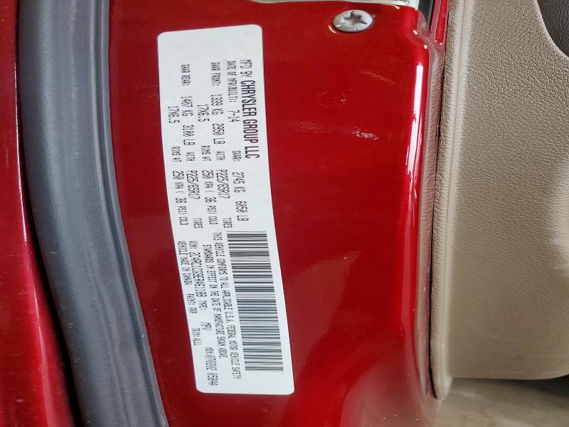 58396916 :رقم المزاد ، 2C4RC1CG9ER461188 vin ، 2014 Chrysler Town & Country مزاد بيع