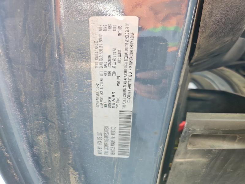 Продаж на аукціоні авто 2021 Ram Promaster 3500, vin: 3C6MRVJG8ME536795, номер лоту: 56423186