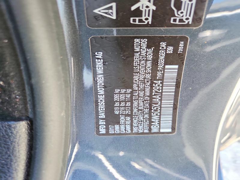 Продажа на аукционе авто 2018 Bmw 430xi, vin: WBA4W5C5XJAA72954, номер лота: 55982996