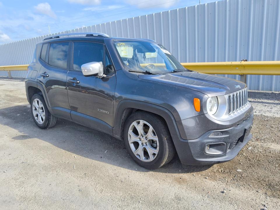 2018 Jeep Renegade მანქანა იყიდება აუქციონზე, vin: ZACCJADB1JPH21032, აუქციონის ნომერი: 58052096