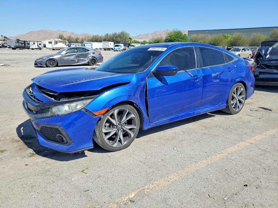 56973116 :رقم المزاد ، 2HGFC1E54JH705734 vin ، 2018 Honda Civic مزاد بيع