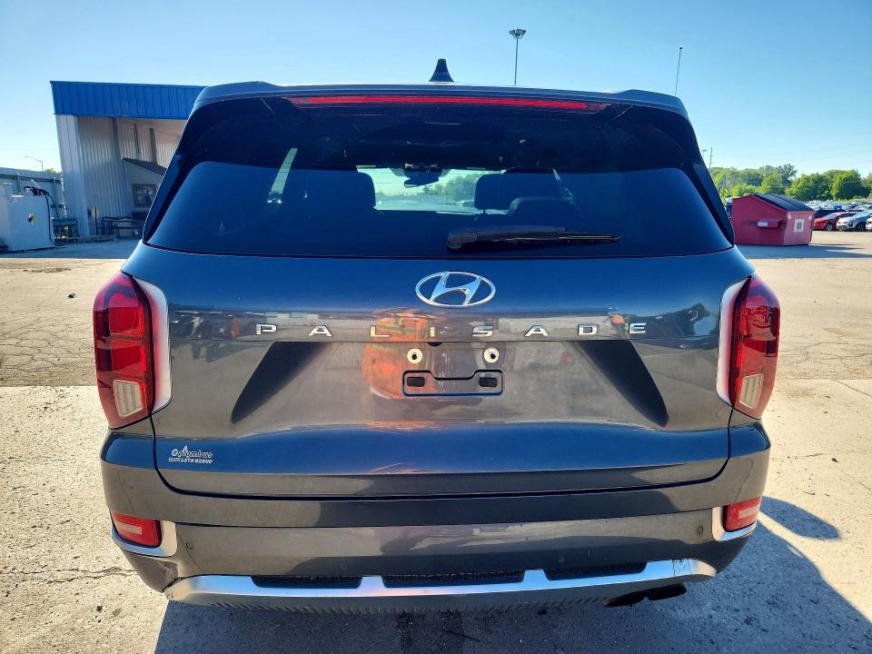 2022 Hyundai Palisade მანქანა იყიდება აუქციონზე, vin: KM8R74HE8NU346965, აუქციონის ნომერი: 58024826