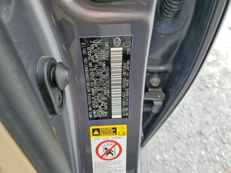 Aukcja sprzedaży 2014 Lexus Es, vin: JTHBK1GG3E2085051, numer aukcji: 55961936