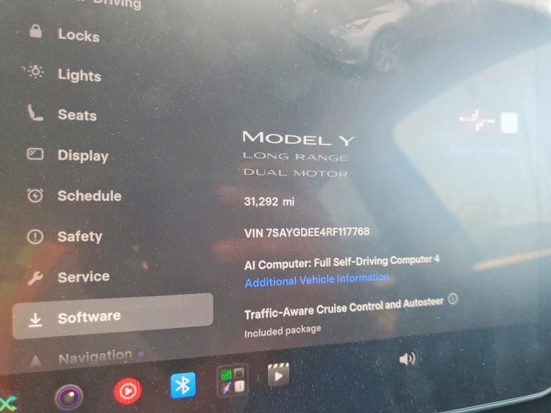 Продаж на аукціоні авто 2024 Tesla Model Y, vin: 7SAYGDEE4RF117768, номер лоту: 57371346