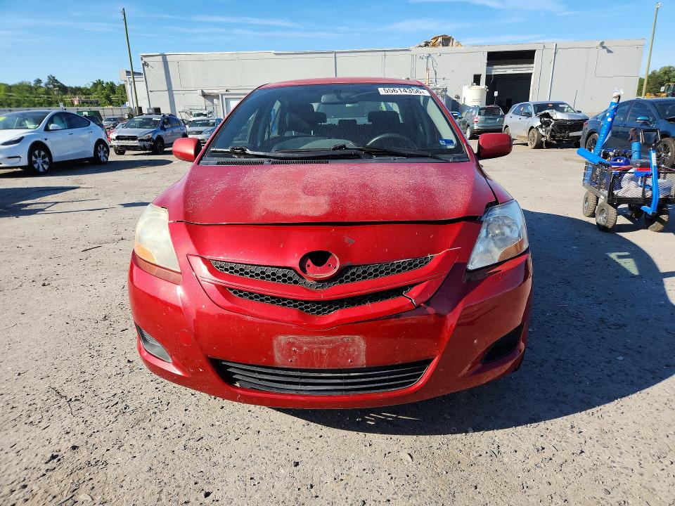 55614356 :رقم المزاد ، JTDBT903771122020 vin ، 2007 Toyota Yaris مزاد بيع