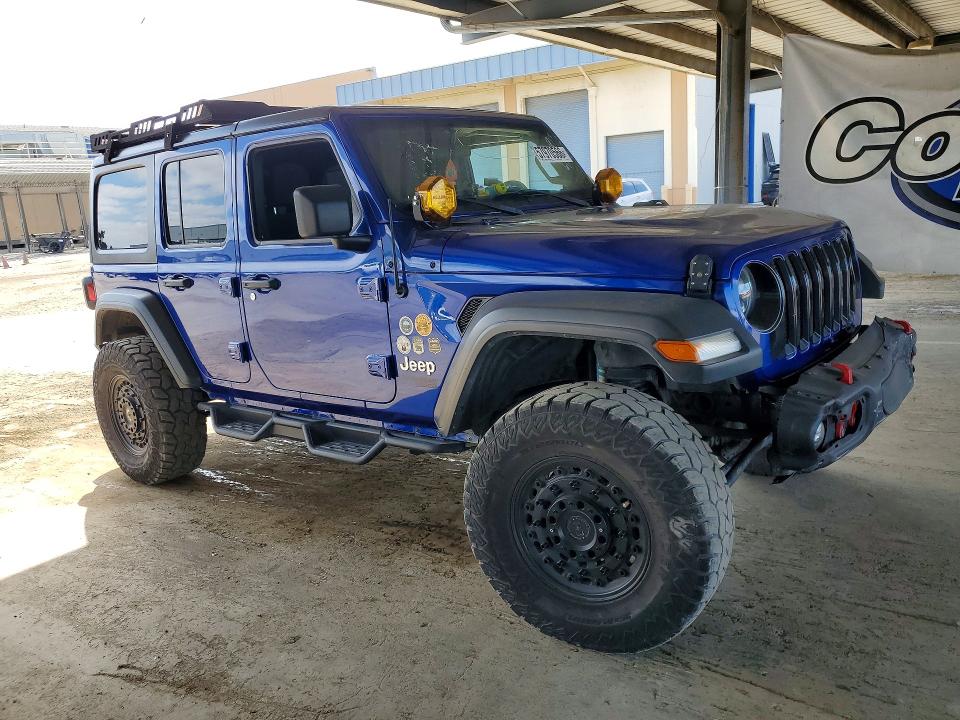 2018 Jeep Wrangler Unlimited მანქანა იყიდება აუქციონზე, vin: 1C4HJXDNXJW331973, აუქციონის ნომერი: 57970566
