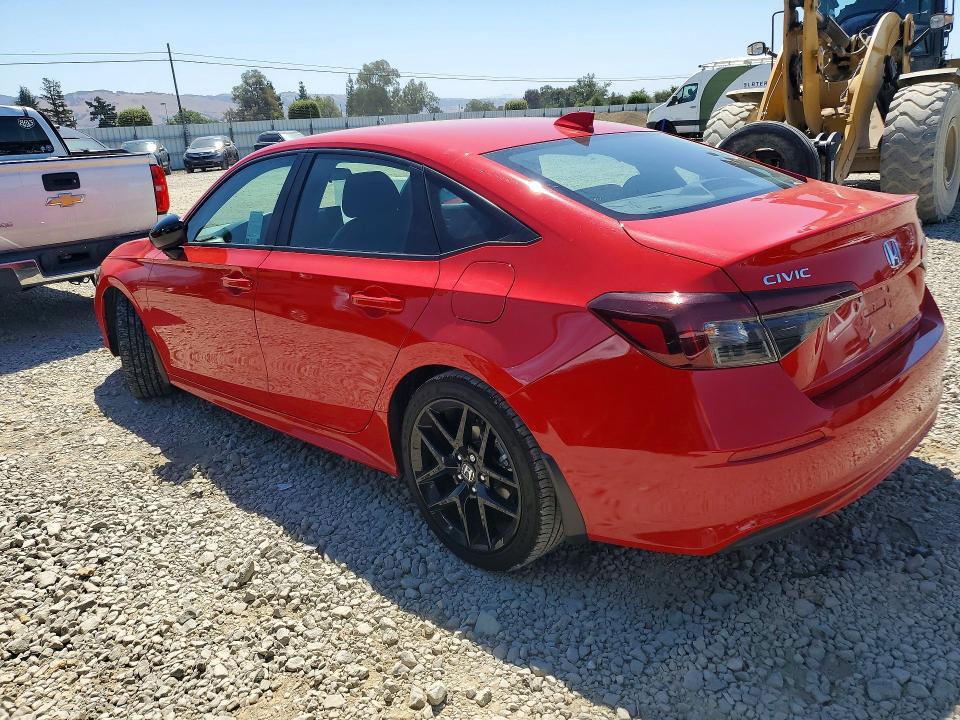 57862176 :رقم المزاد ، 2HGFE2F57SH597061 vin ، 2025 Honda Civic مزاد بيع