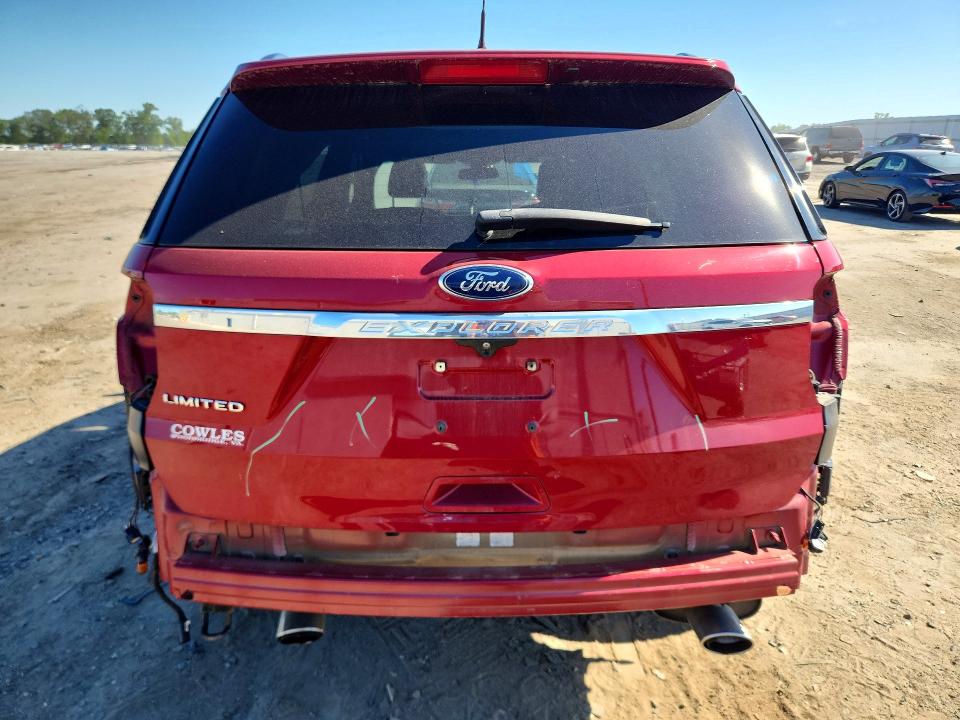55386286 :رقم المزاد ، 1FM5K7F80JGB75830 vin ، 2018 Ford Explorer مزاد بيع