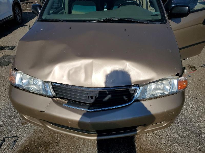 58455376 :رقم المزاد ، 2HKRL18521H545481 vin ، 2001 Honda Odyssey مزاد بيع