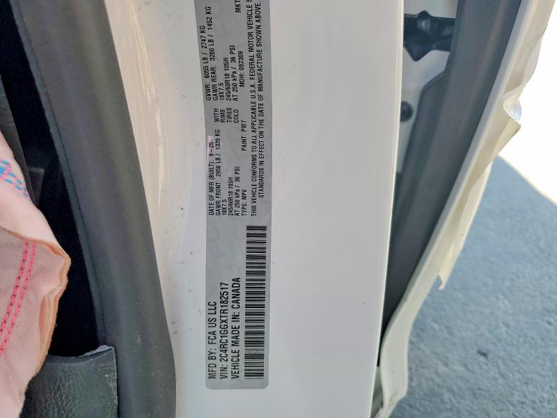 Aukcja sprzedaży 2026 Chrysler Pacifica, vin: 2C4RC1GGXTR182517, numer aukcji: 57736896