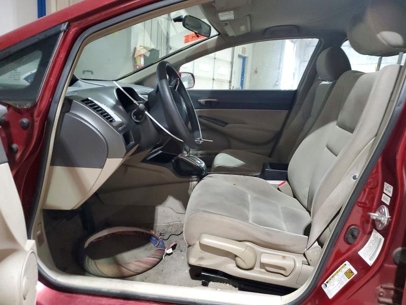 58410846 :رقم المزاد ، 2HGFA1F59AH538551 vin ، 2010 Honda Civic مزاد بيع