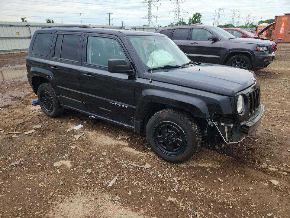 58705956 :رقم المزاد ، 1C4NJPBA2HD131291 vin ، 2017 Jeep Patriot مزاد بيع
