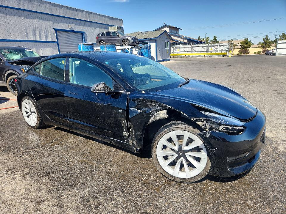 2022 Tesla Model 3 მანქანა იყიდება აუქციონზე, vin: 5YJ3E1EA4NF286594, აუქციონის ნომერი: 55919526