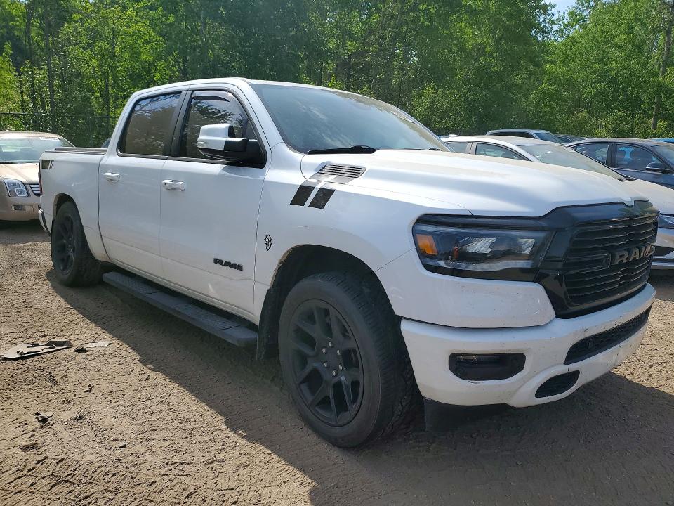 56038086 :رقم المزاد ، 1C6SRFLT5LN255569 vin ، 2020 Ram 1500 مزاد بيع