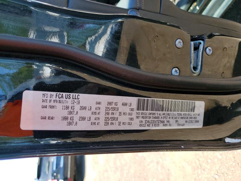 Продажа на аукционе авто 2019 Jeep Compass, vin: 3C4NJDCB1KT679404, номер лота: 55966986