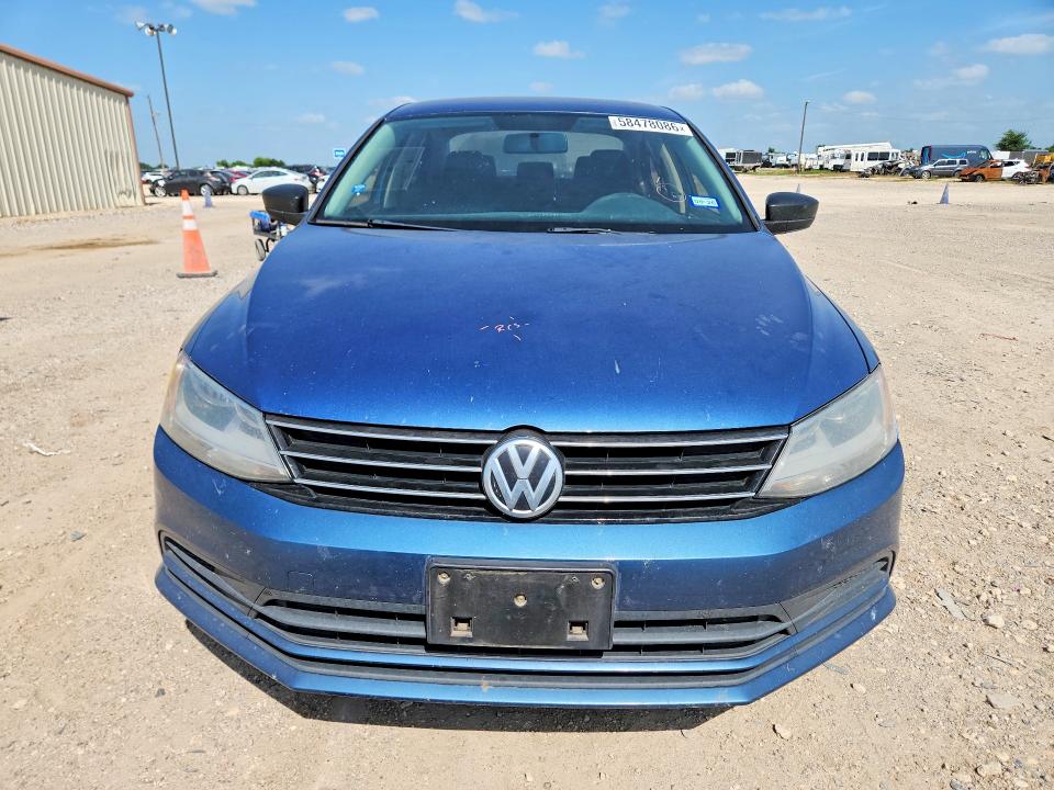 58478086 :رقم المزاد ، 3VWD17AJ8FM297164 vin ، 2015 Volkswagen Jetta مزاد بيع