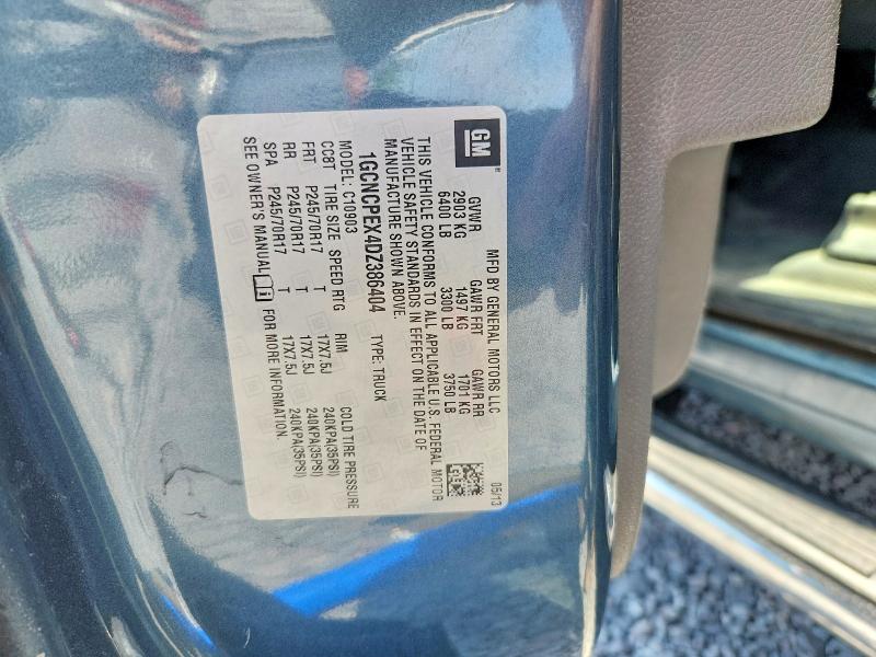 Продажа на аукционе авто 2013 Chevrolet Silverado, vin: 1GCNCPEX4DZ386404, номер лота: 55305176