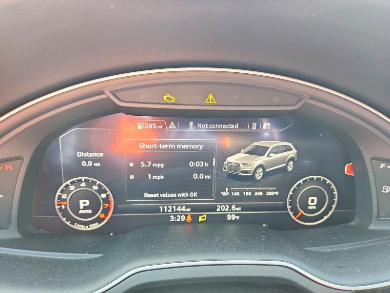 Aukcja sprzedaży 2017 Audi Q7, vin: WA1LAAF76HD058729, numer aukcji: 56588196