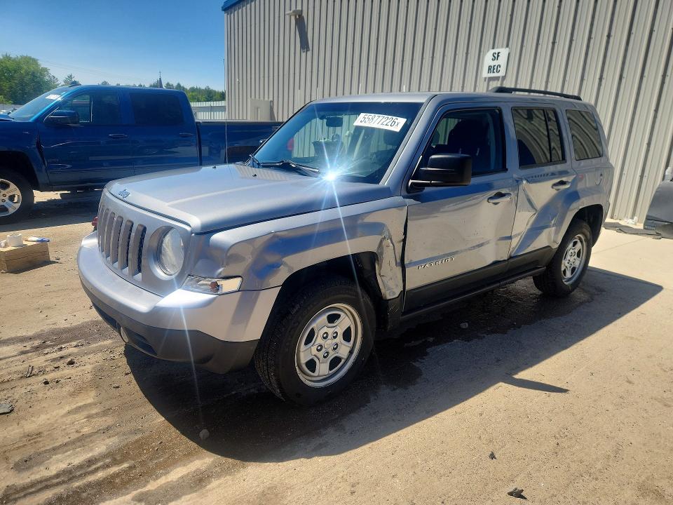 2015 Jeep Patriot მანქანა იყიდება აუქციონზე, vin: 1C4NJPBA3FD340889, აუქციონის ნომერი: 55877226