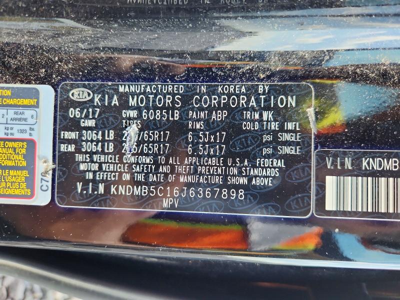 Aukcja sprzedaży 2018 Kia Sedona, vin: KNDMB5C16J6367898, numer aukcji: 58921336