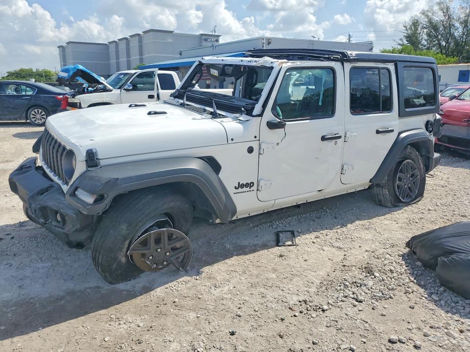 58745026 :رقم المزاد ، 1C4PJXDN9SW539954 vin ، 2025 Jeep Wrangler مزاد بيع