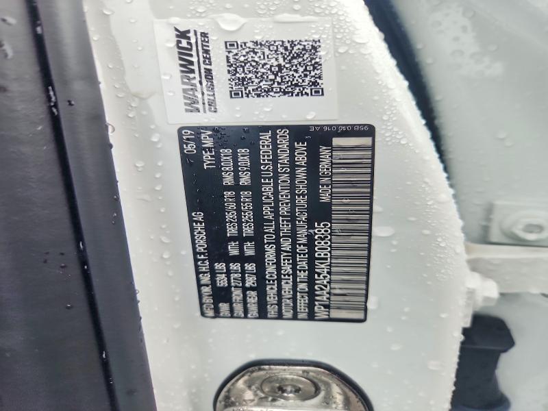 Aukcja sprzedaży 2019 Porsche Macan, vin: WP1AA2A54KLB08385, numer aukcji: 57187256