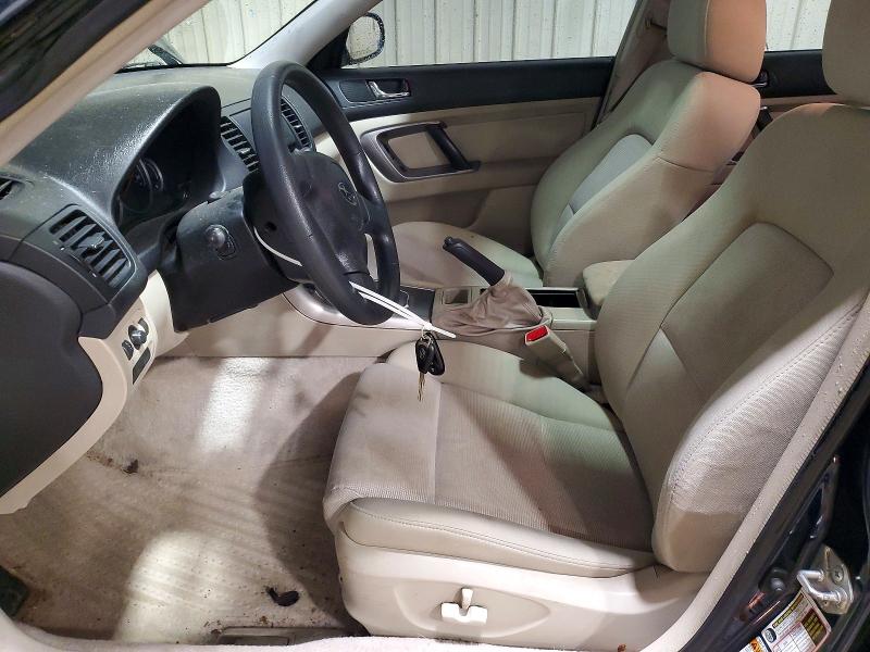 2007 Subaru Legacy მანქანა იყიდება აუქციონზე, vin: 4S3BL616X77211052, აუქციონის ნომერი: 58468116