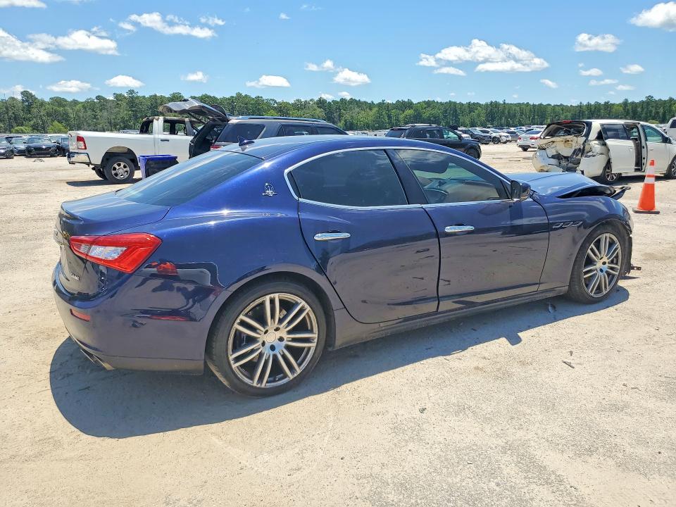 2014 Maserati Ghibli მანქანა იყიდება აუქციონზე, vin: ZAM57RTA4E1113263, აუქციონის ნომერი: 58437406