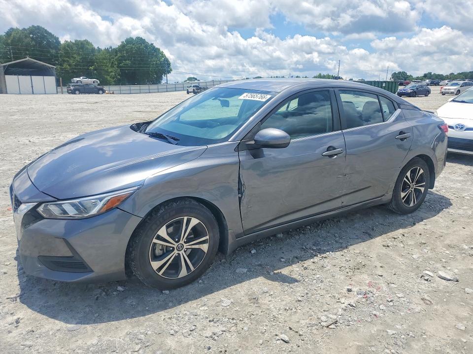 57565766 :رقم المزاد ، 3N1AB8CV0MY233556 vin ، 2021 Nissan Sentra مزاد بيع