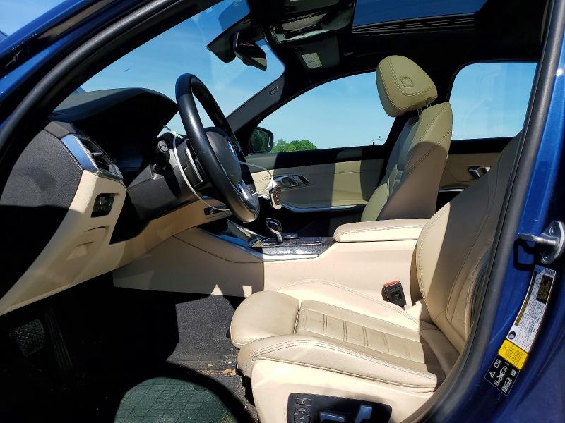 2021 Bmw 330xi მანქანა იყიდება აუქციონზე, vin: 3MW5R7J07M8B87555, აუქციონის ნომერი: 57301456