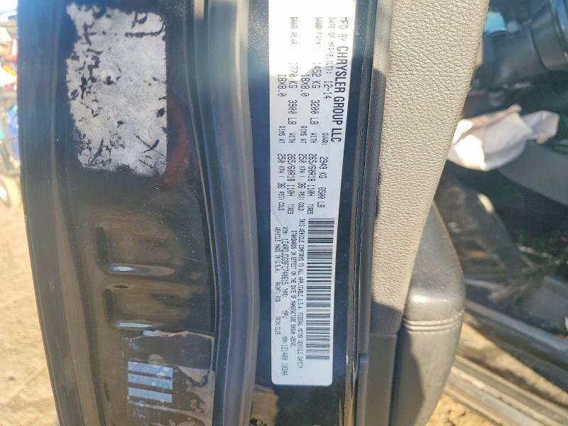 56353406 :رقم المزاد ، 1C4RDJDG9FC740615 vin ، 2015 Dodge Durango مزاد بيع