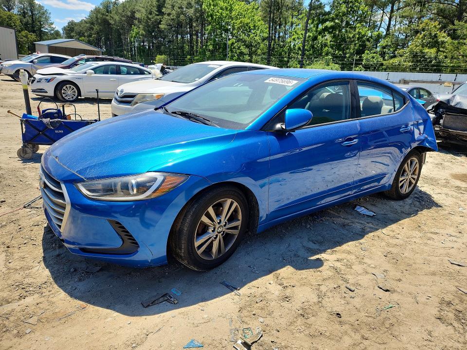 Продажа на аукционе авто 2018 Hyundai Elantra, vin: 5NPD84LF3JH362748, номер лота: 54975696