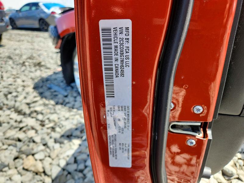 Aukcja sprzedaży 2021 Dodge Charger, vin: 2C3CDXBG7MH624582, numer aukcji: 56996616