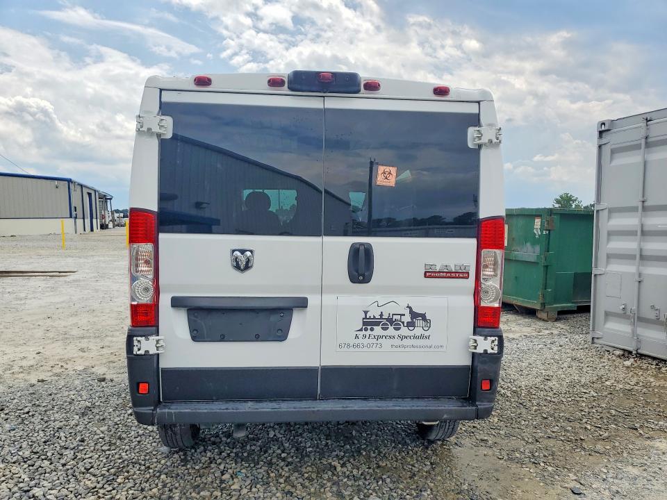 55775596 :رقم المزاد ، 3C6TRVAG7KE508348 vin ، 2019 Ram Promaster 1500 مزاد بيع