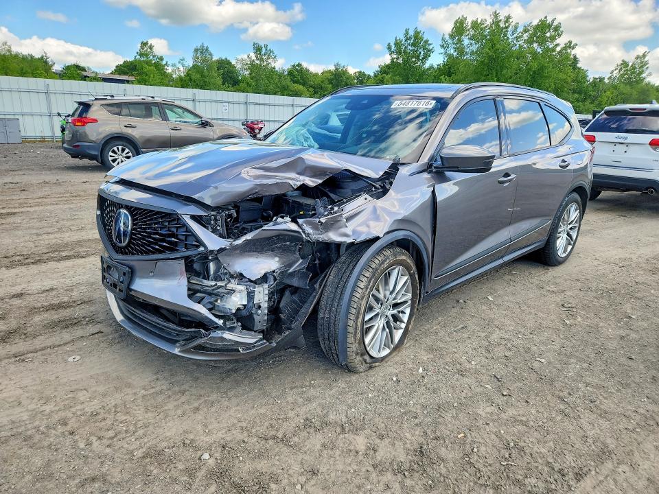 2022 Acura Mdx მანქანა იყიდება აუქციონზე, vin: 5J8YE1H8XNL041635, აუქციონის ნომერი: 54817616