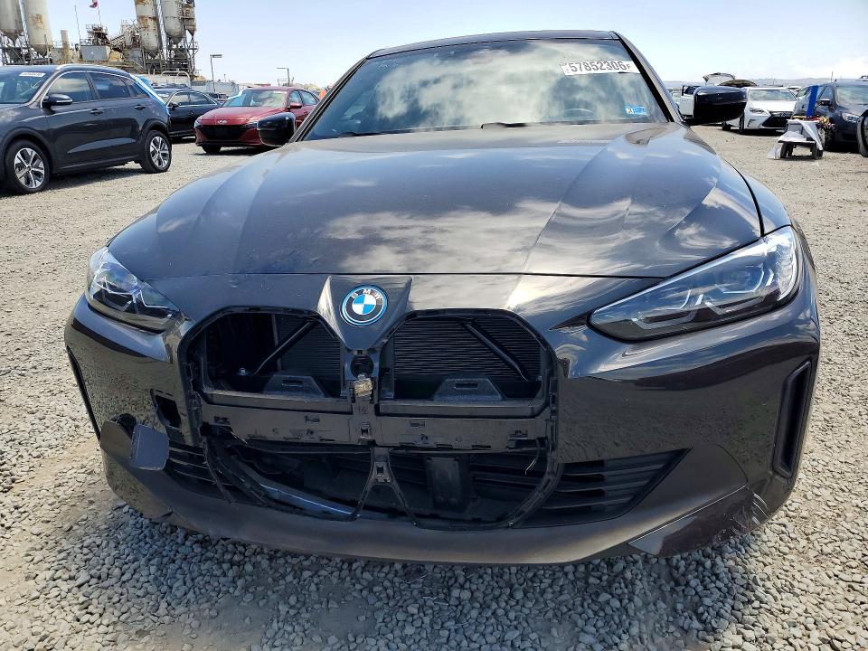 2024 Bmw I4 მანქანა იყიდება აუქციონზე, vin: WBY83FB06RFR94558, აუქციონის ნომერი: 57852306