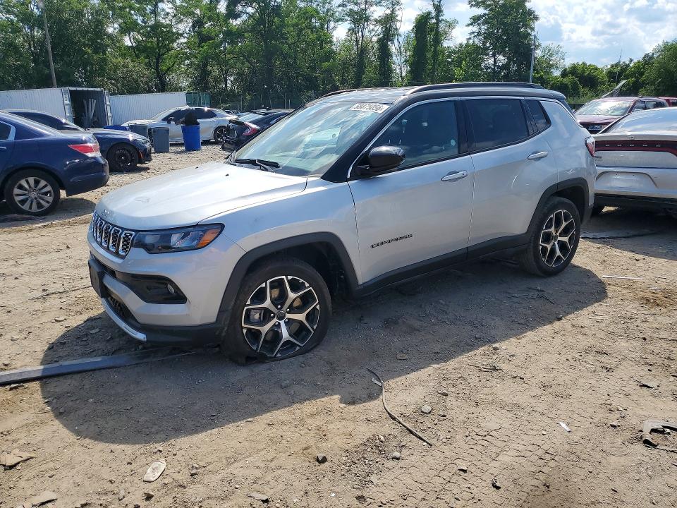 2025 Jeep Compass მანქანა იყიდება აუქციონზე, vin: 3C4NJDCN9ST545458, აუქციონის ნომერი: 58875056