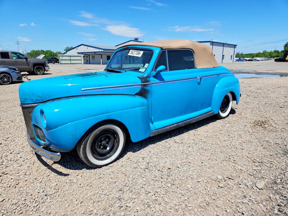 56227086 :رقم المزاد ، 186701051 vin ، 1941 Ford Custom Deluxe مزاد بيع